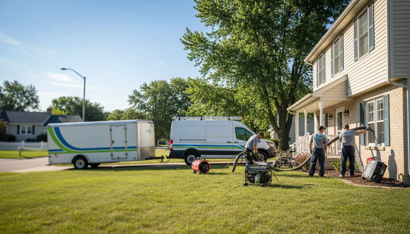 Flooded Basement Restoration And Cleanup With Repair in Esmond, IL near me